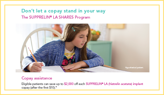 SUPPRELIN LA Shares Program