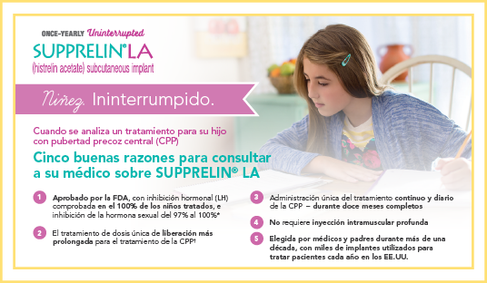 5 Reasons to Ask About SUPPRELIN LA Spanish